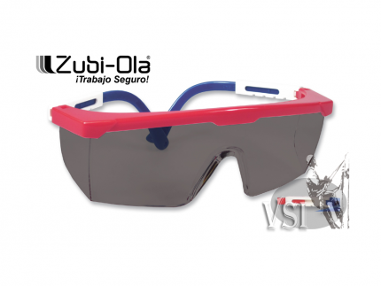 ZUBIOLA 11889025 UNILENTE EXTENSIBLE, SIN RATCHET, SIN ANTIFOG . PUENTE DE DESCANSO INCORPORADO AL LENTE OSCURO.