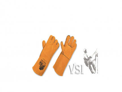 ZUBIOLA 11910777 GUANTES CARNAZA PARA SOLDAR. LARGO 16” (40.64CM)- COSIDO CON KEVLAR PARA MAYOR PROTECCIÓN CONTRA CHISPAS “KODIAKVLAR”.