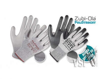 Guantes Zubiola Poliuretano Algodón/Nylon  “PoliStrecht”