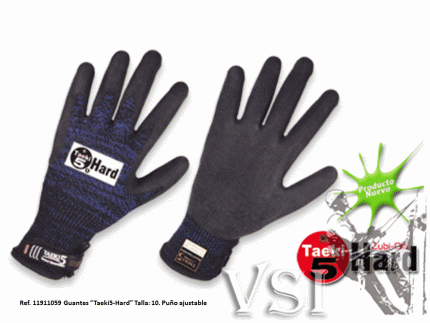Guantes Zubiola "Taeki5-Hard" Puño Ajustable 