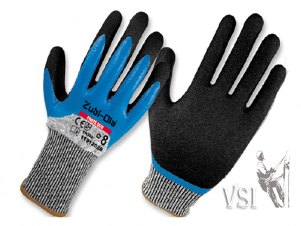 ZUBIOLA 11912028/29 GUANTES DE FIBRA DE POLIETILENO DE MUY ALTA DENSIDAD (HPPE), RECUBIERTOS EN NITRILO 3/4 DIP // DOBLE DIP NIVEL 5 “FORTÉDUO”