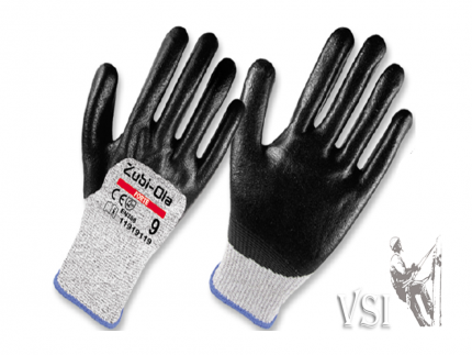ZUBIOLA 11919119 GUANTES DE FIBRA DE POLIETILENO DE MUY ALTA DENSIDAD (HPPE), RECUBIERTOS EN NITRILO 3/4 DIP NIVEL 5 “FORTÉ”