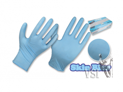 Guantes Zubiola Nitrilo Azul para Análisis y Usos Industriales “Skin Blur”