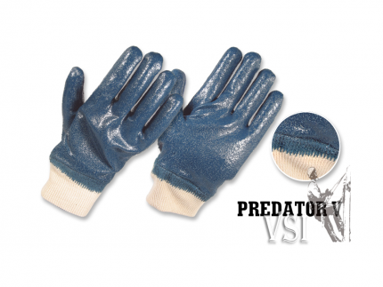 Guantes Zubiola Nitrilo  Palma Dip Corrugado “Predator V”