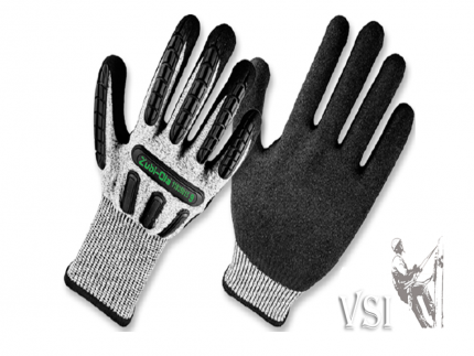 ZUBIOLA 11935915 GUANTES DE FIBRA DE POLIETILENO DE MUY ALTA DENSIDAD (HPPE), RECUBIERTOS NITRILO DIP NORMAL / RECUBRIMIENTO EN EL DORSO CON CAUCHO TERMOPLÁSTICO (TPR). NIVEL 5 “MEGA”