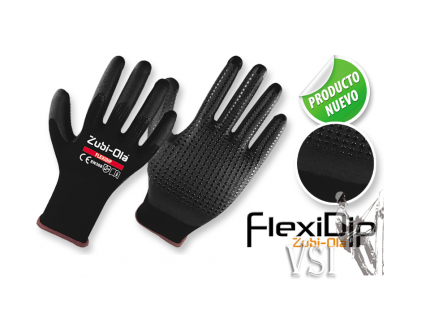 Guantes Zubiola Nylon/Spandex recubiertos en Nitrilo • Puntos Nitrilo en la palm