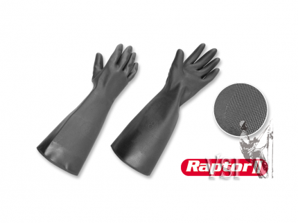 Guantes Zubiola de Neopreno Negro. Iinterior con flock  “Raptor II”