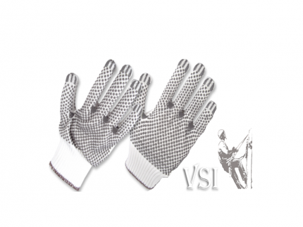 ZUBIOLA 19800005 GUANTES FIBRA SINTÉTICA CON PUNTOS PVC  2 CARAS. “GRIP VI”.