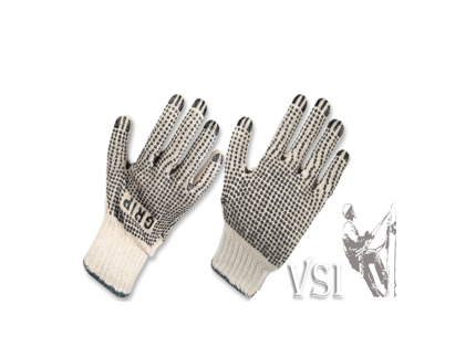 ZUBIOLA 19800111 GUANTES HILAZA ALGODÓN-POLYESTER CON PUNTOS PVC 2 CARAS “GRIP”