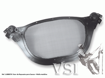 ZUBIOLA 11888376 VISOR DE REPUESTO PARA CASCOS - MALLA METÁLICA.