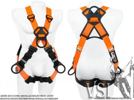 INSAFE IN 8009-ML ARNÉS 4 ARGOLLAS DIELÉCTRICO LIGHT