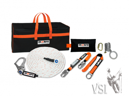 INSAFE IN 8081K KIT DE LINEA DE VIDA, CUERDA DE 14 MM