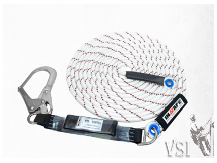 INSAFE IN 8081 LINEA DE VIDA VERTICAL EN CUERDA DE 14MM