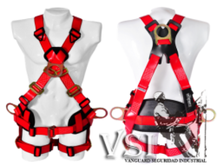 INSAFE IN 8004-1P ARNÉS 4 ARGOLLAS EN POLIURETANO CON SOPORTE LUMBAR.