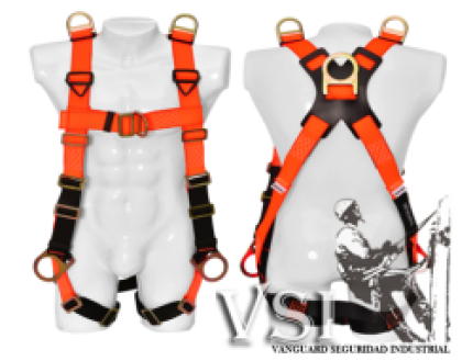 INSAFE IN 8006-H ARNÉS 6 ARGOLLAS EN H PARA ESPACIOS CONFINADOS