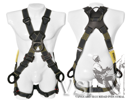 INSAFE IN 8009-ARC ARNÉS 4 ARGOLLAS PARA ARCO ELÉCTRICO CON ARGOLLA DORSAL EN REATA