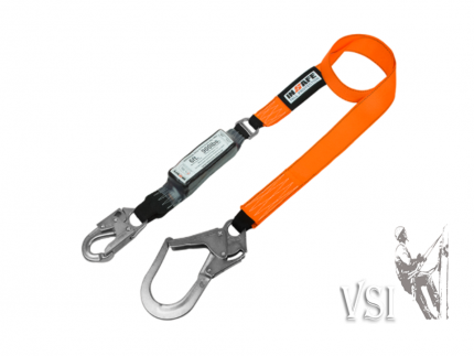 INSAFE IN 80201 ESLINGA SENCILLACON ABSORBEDOR Y MOSQUETON MIXTO