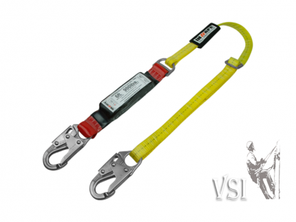 INSAFE IN 8020PR ESLINGA SENCILLA CON ABSORBEDOR REGULABLE EN POLIURETANO