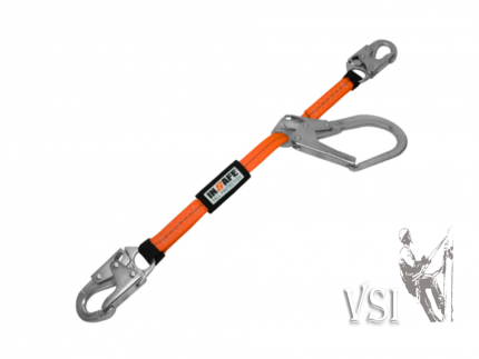 INSAFE IN 8042MF1 Eslinga de Posicionamiento con Gancho Flotante de 2¼