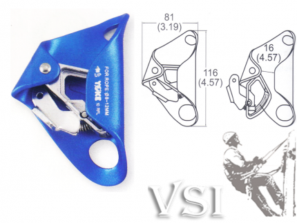 Ascendedor de pecho en aluminio importadores distribuidores yoke 