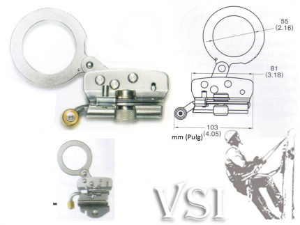 YOKE IN 610 FRENO ARRESTADOR PARA CUERDA 16 MM 