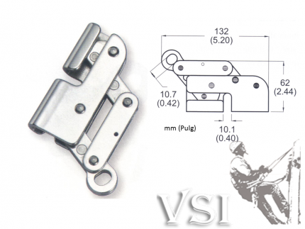 INSAFE IN 622 FRENO ARRESTADOR PARA CABLE DE ACERO 10MM