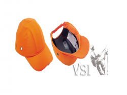 ZUBIOLA 11881730 GORRA DE SEGURIDAD COLOR NARANJA CON LED ELABORADA ENABS, ALMOHADILLA DE EVA Y RECUBIERTA EN ALGODÓN.