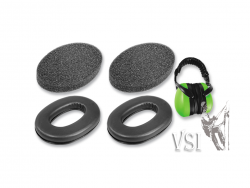 ZUBIOLA 11882020 KIT REPUESTOS Y ESPUMAS PARA PROTECTOR AUDITIVO TIPO COPA JUEGO DE 4 PIEZAS