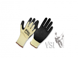 ZUBIOLA 19590006 GUANTES POLYCOTTON, RECUBIERTOS EN LÁTEX  DIP NORMAL “UTILÁTEX BLACK”.