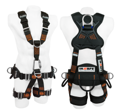 INSAFE IN 8007-1* ARNÉS 5 ARGOLLAS PARA RESCATE Y SOPORTE LUMBAR