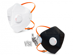 INSAFE IN1020V/ IN1020V-NE RESPIRADOR CON VÁLVULA CONTRA PARTICULAS N95.