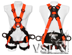 INSAFE IN 8009-1M ARNÉS 4 ARGOLLAS DIELÉCTRICO CON SOPORTE LUMBAR