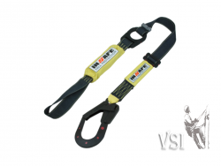 INSAFE  IN 80202R1ARC ESLINGA SENCILLA CON ABSORBEDOR REGULABLE PARA ARCO ELECTRICO Y ARGOLLA EN REATA CON GANCHO 2¼