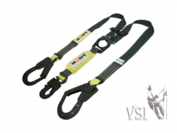 INSAFE IN 8021RARC ESLINGA EN Y CON ABSORBEDOR REGULABLE PARA ARCO ELÉCTRICO